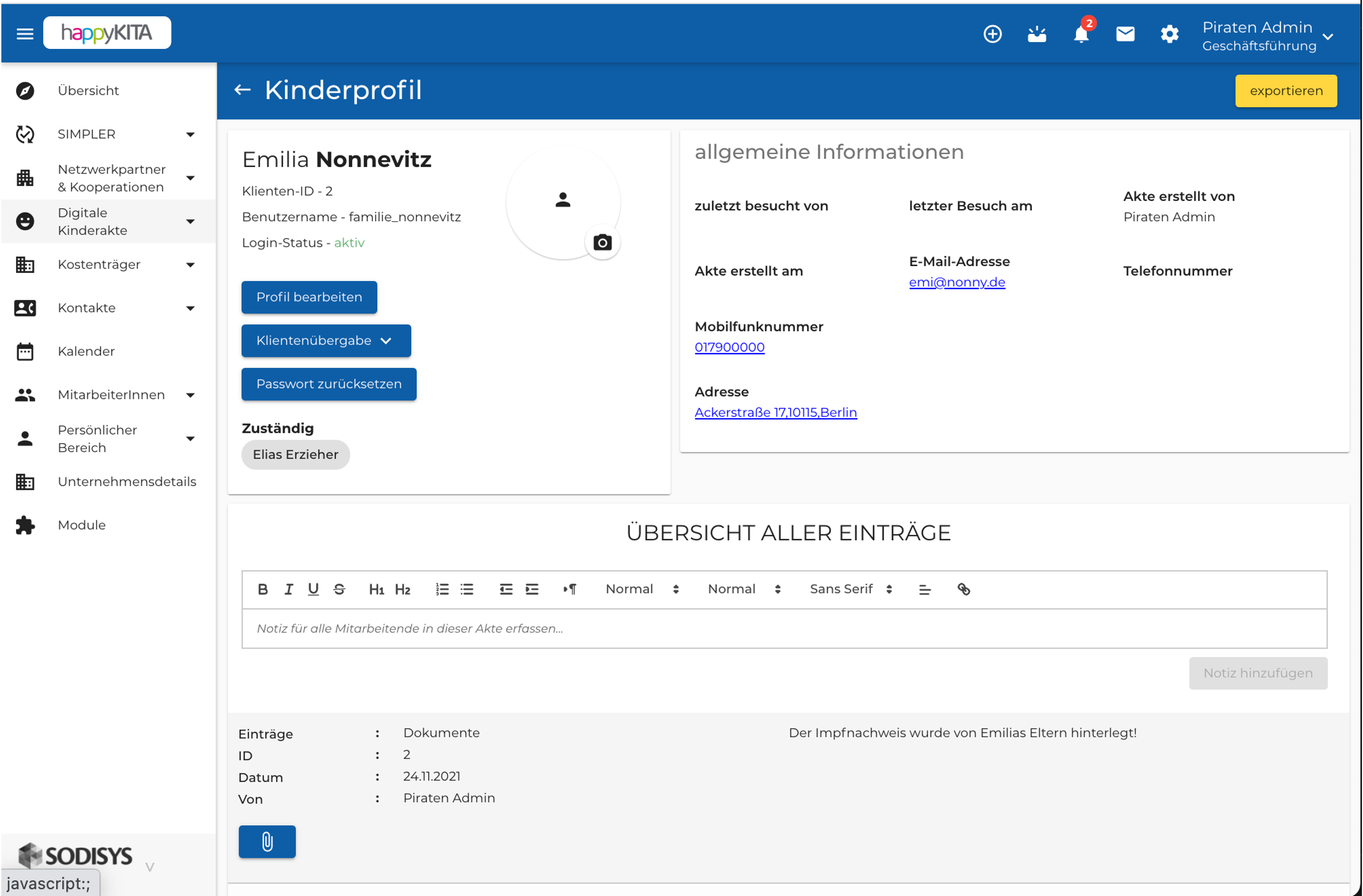Kinderakte
